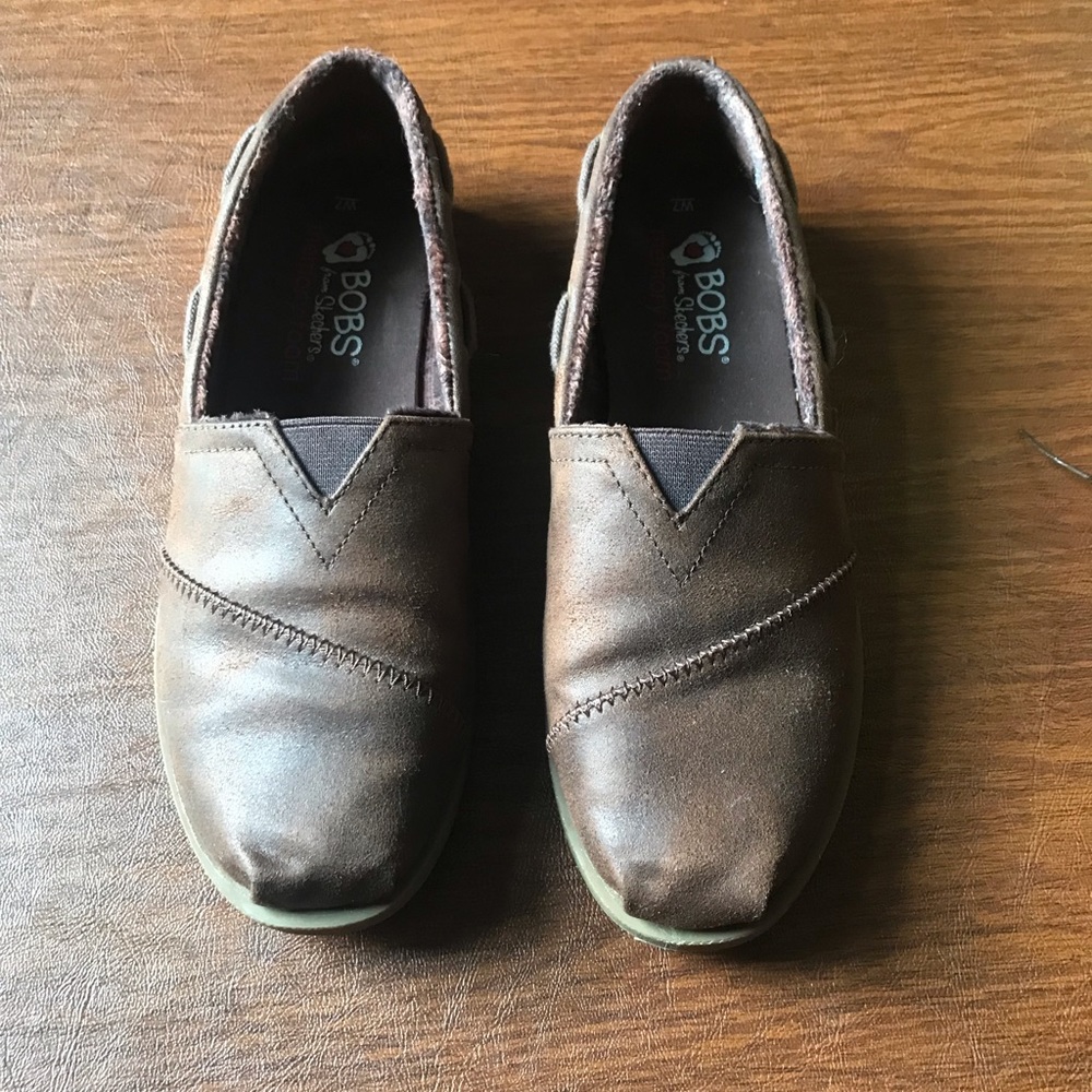 EUC Bobs leather slip ons - Picture 3 of 8